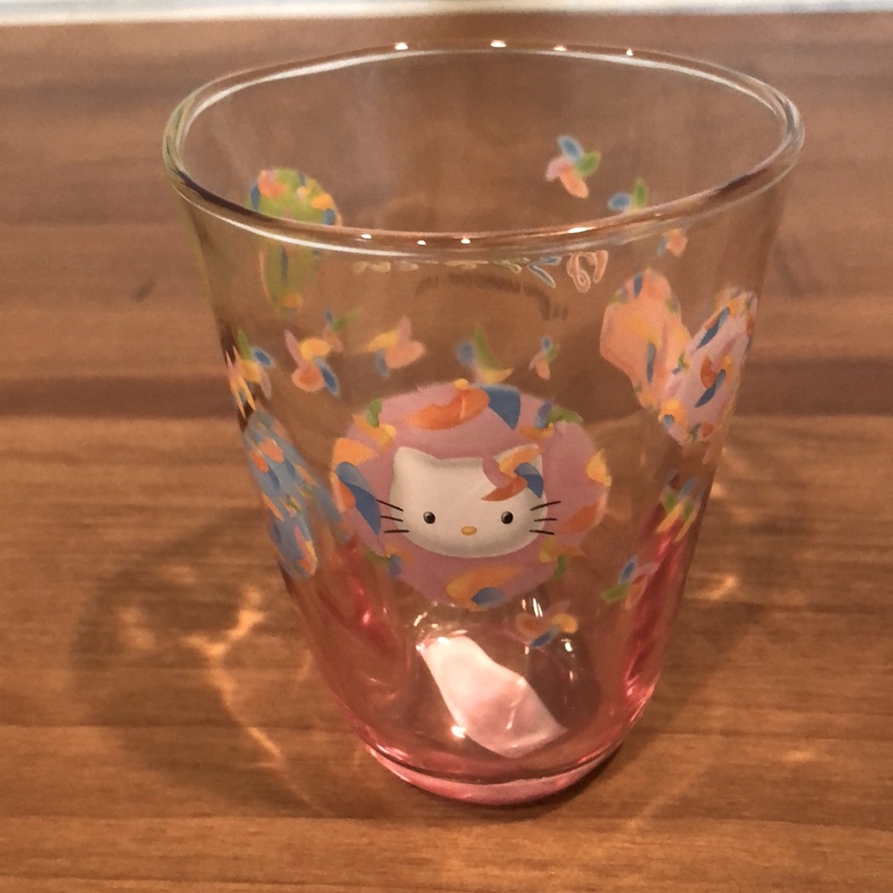 Sanrio Hello Kitty Drinking Glass